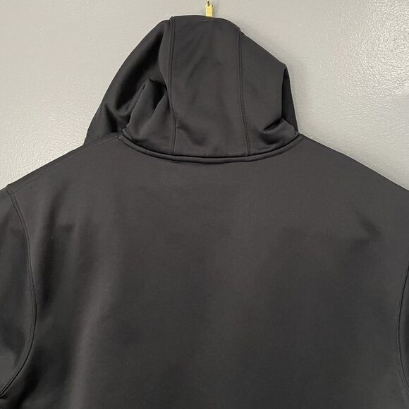 Under Armour Hoodie Mens XLarge Ball State Cardinals Black Red Sweater Football‎ - Picture 10 of 12